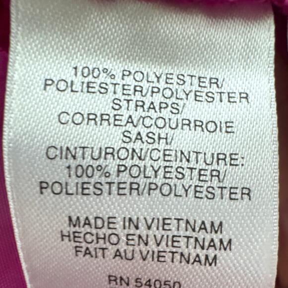 Evan-Picone Floral Fit & Flare Dress Bold Print Spring Style Wedding Season 10 - Picture 8 of 9